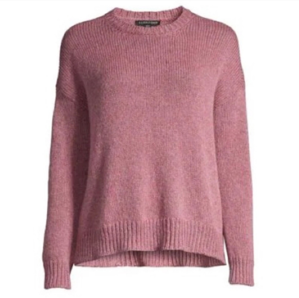 Eileen Fisher Wool Mohair Sweater Pink